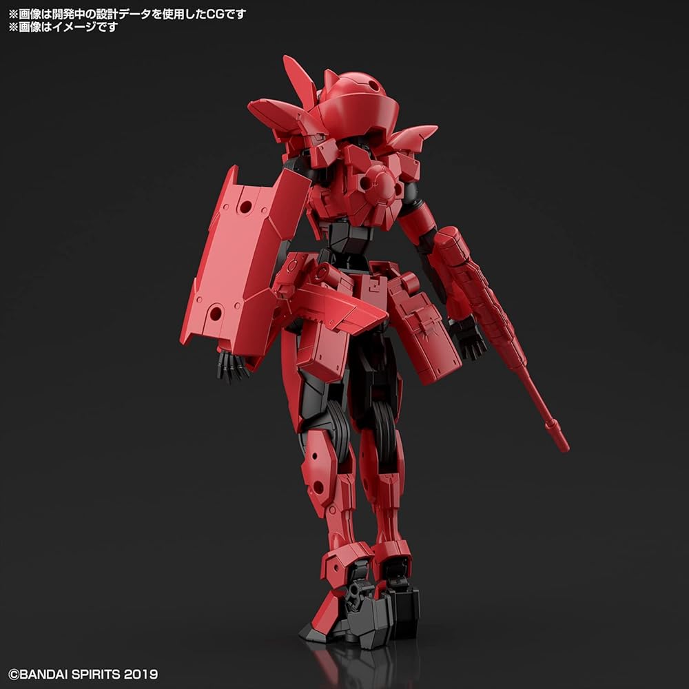 Bandai Spirits 30MM EXM-E7c Спинатия Версия Командира Масштаб 1/144 Пластиковая Модель-Конструктор с Цветовой Кодировкой