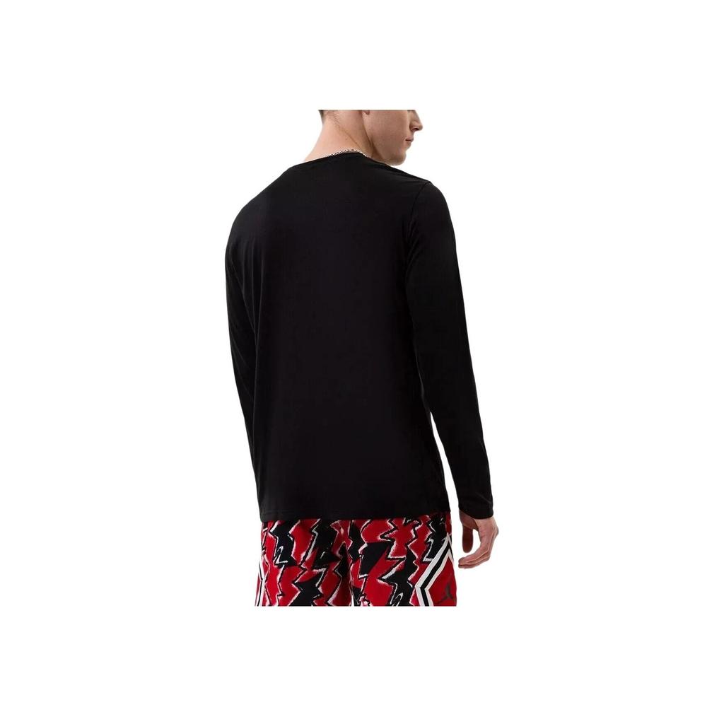 Nike Черная мужская уличная футболка NBA Chicago Bulls Practice Dri-Fit DR6509-010