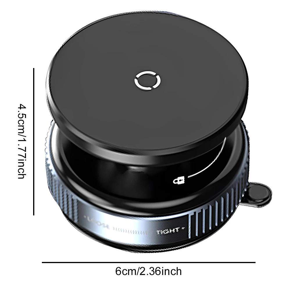 Magnetic Vacuum Suction Cup Car Phone Stand Folding Mobile Phone Stand Foldable Car Navigation Holder for Gym Bath Shower