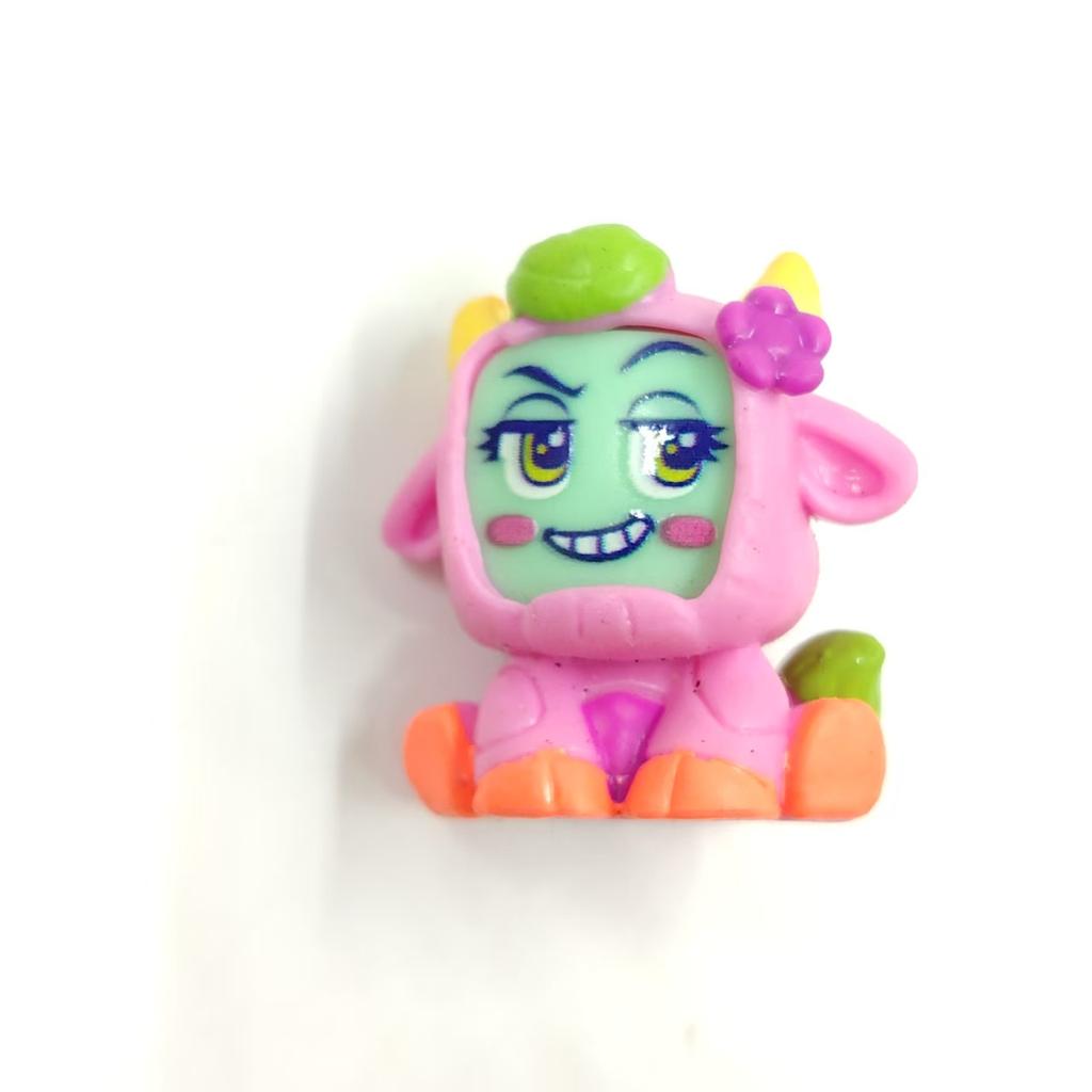 1 шт. Оригинальные игрушки из коллекции Moji Pops Серия «Приключение» 1-3 Мини-фигурки с меняющимися лицами Мягкие Kawaii Игрушка Для девочек Рождественский подарок