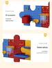 Креативный детский письменный стол с перфорированной полкой и настенная панель для хранения головоломок без сверления