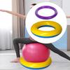2 Pieces Exercise Ball Base Only Fitness Holder Positioning Washer Non Slip Avoiding Rolling