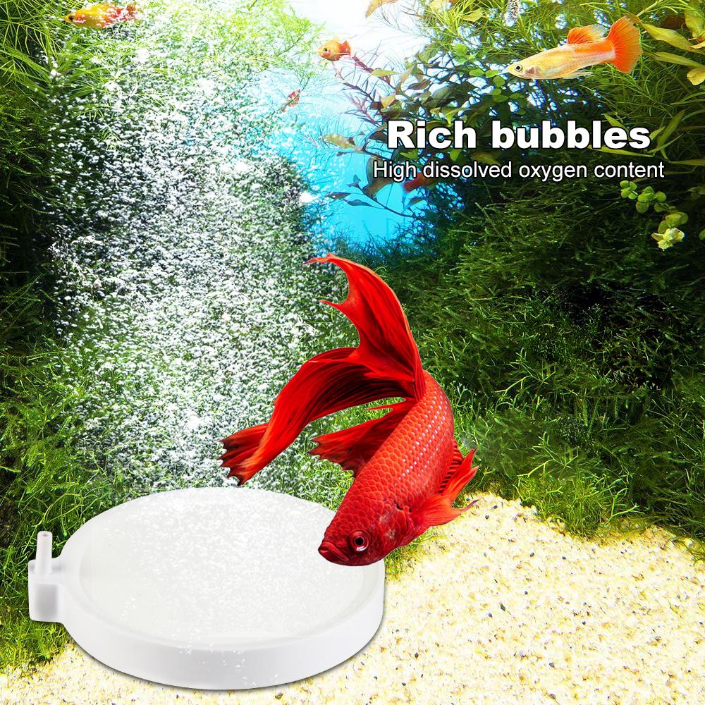 Fish Tank Bubble Tray Oxygen Air Pump Fish Tank Oxygenation Submersible Filtration Water Purifier Bubble Disk