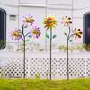 Metal Garden Stakes, Windmill Decorative Garden Stakes, Colorful Metal Flowers, Decorations, Suitable For Indoor And Outdoor Use
