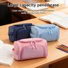 Милый пенал большой вместимости, органайзер для канцелярских принадлежностей, многофункциональная сумка на молнии для школьных принадлежностей, дома, офиса, общежития