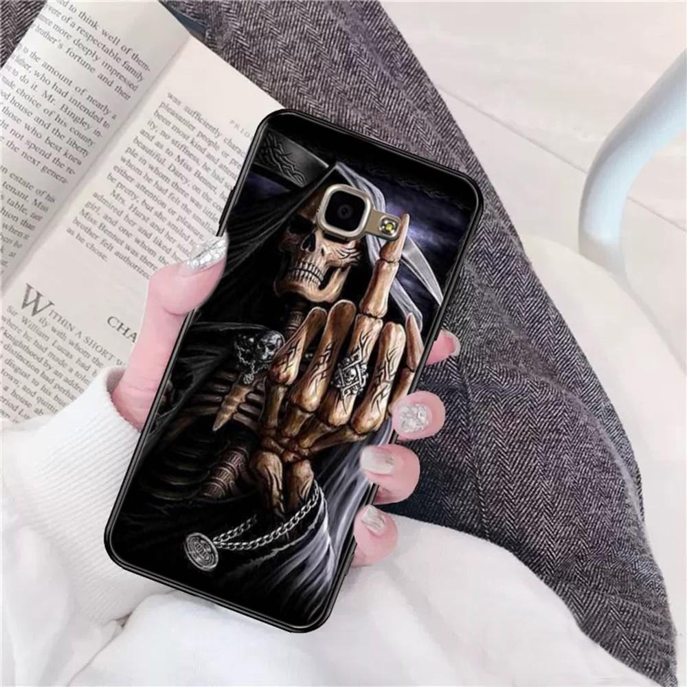 Grim Reaper Skull Skeleton Phone Case For Samsung A 10 11 12 13 20 21 22 30 31 32 40 51 52 53 70 71 72 73 91 13 Shell