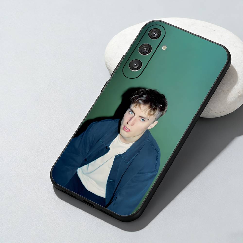 Чехол для телефона S-Sam Fender Rein Me In для Samsung Galaxy A73, A72, A71, A70, A52, A51 и других. Мягкий черный чехол