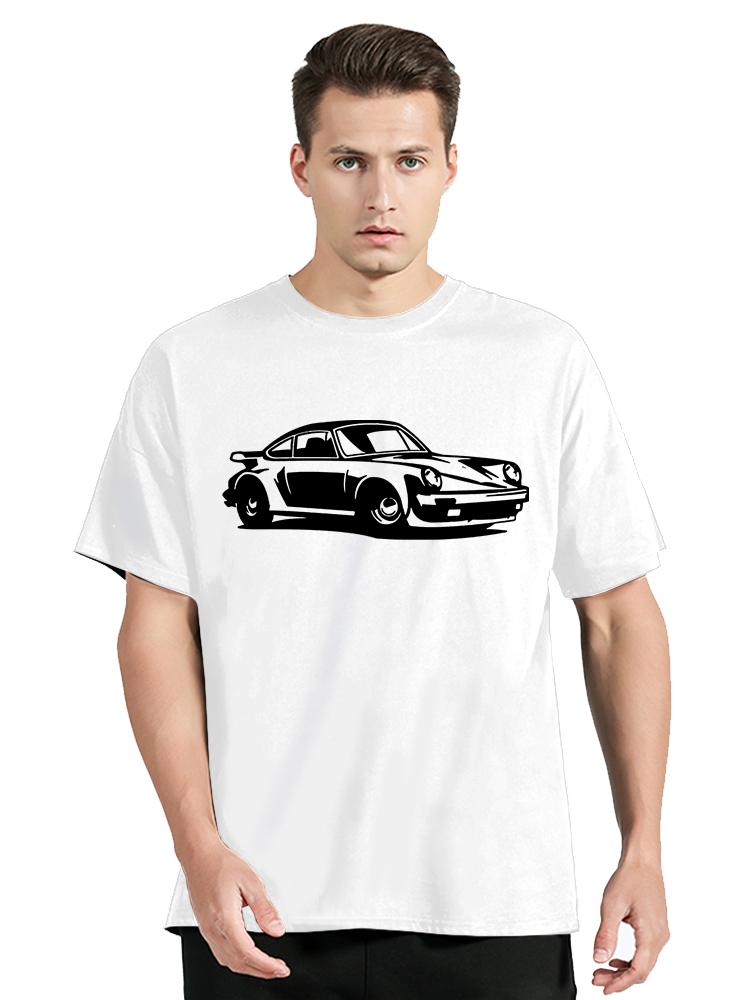 New Summer Unisex TShirt Fashion Loose Casual T Shirt Classic Car Printed Graphic Short Sleeve Tops Tees Cotton Fitness Clothes