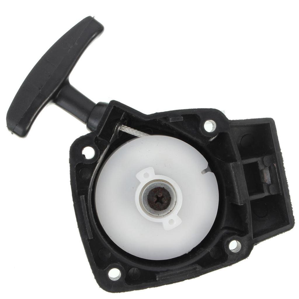 Стартер в сборе с возвратной тягой для кустореза, триммера для живой изгороди, газонокосилки