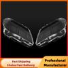 1Pair Front Headlight Lens Cover For BMW 7 Series E65 E66 2005 2006 2007 2008 Clear Headlamp Shell Transparnet Lampshade