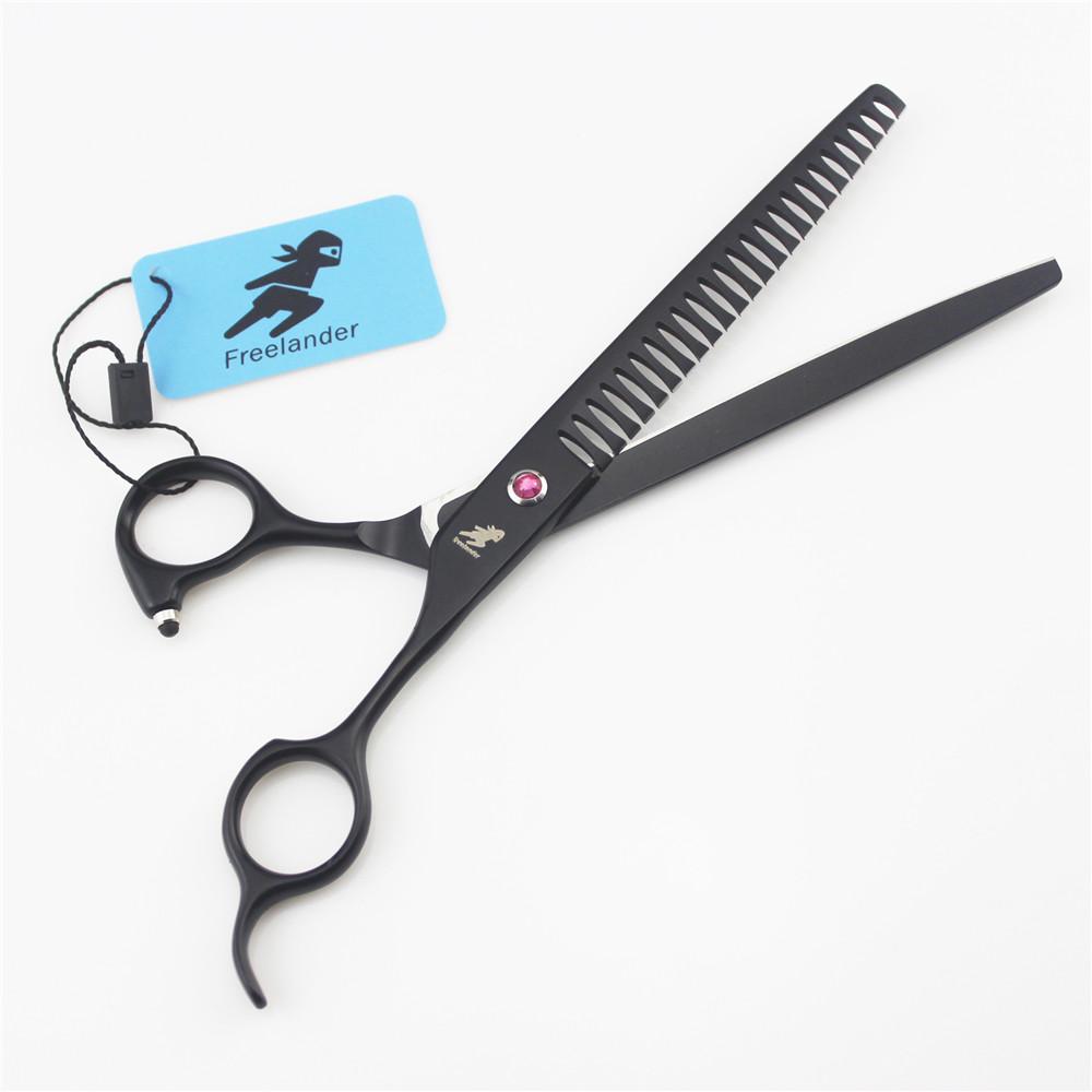 Японские стальные ножницы высокого качества 7,0 ch 7,5 ch, ножницы для домашних животных для ухода за собаками, скорость 45%, ножницы для кошек H