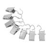 100Pcs Curtain Clips Premium Metal Sturdy Durable Rustproof Wide Application Metal Clips for Home