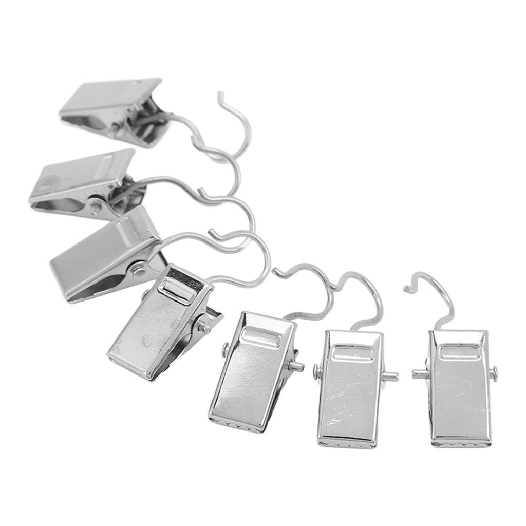 100Pcs Curtain Clips Premium Metal Sturdy Durable Rustproof Wide Application Metal Clips for Home