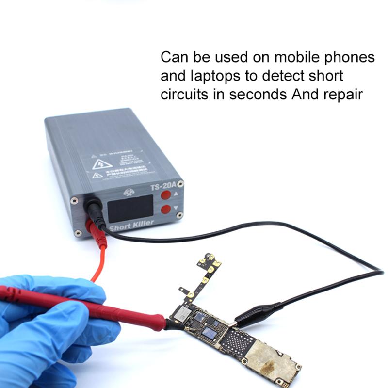 Mobile Phone Repair Short Killer PCB Short Circuit Fault Detecting Machine for iPhone Motherboard Short-circuit Burning Repair