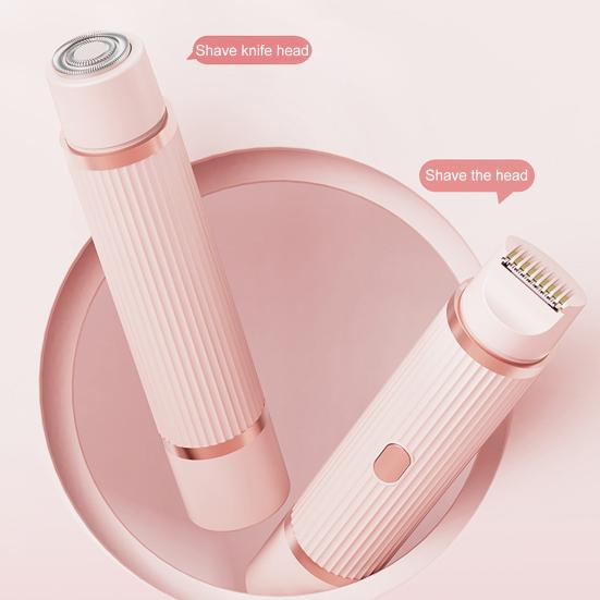 Women Electric Shaver USB Rechargeable Waterproof Portable Travel Face Body Bikini Area Arm Leg Hair Removal Razor Epilator Trimmer
