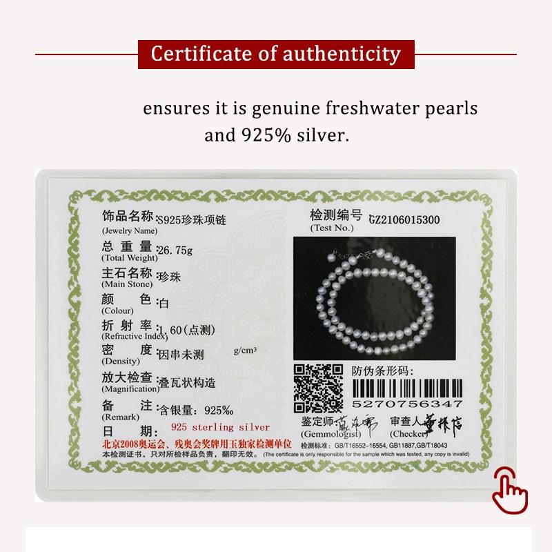 Чокеры из натурального пресноводного жемчуга, ожерелье из стерлингового серебра 925 пробы, ювелирные изделия для женщин, подарок 2021, новая мода