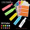 Colorful Marker Tool Waterproof Wire Fiber Organizers Stickers Identification Tags Cable Labels