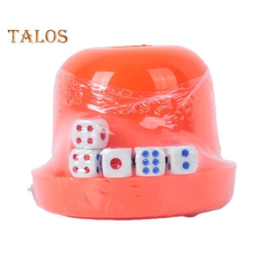 1 набор игральных костей с 5 точками, прочный ручной шейкер, чашка для бара, вечеринки, KTV, азартных игр, питья, настольных игр, казино, оборудование