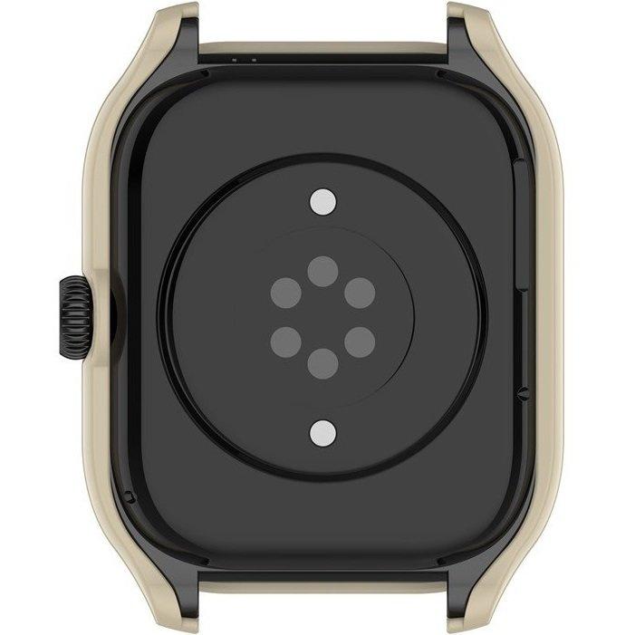 2in1 Case + Tempered Glass for Amazfit GTS 4, Beige