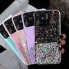 Luxury Gradient Glitter Bling Phone Case For Xiaomi Redmi A1 10C 10A 10 C A redmiA1 redmi10C redmi10A Shiny Stars Sequins Clear Back Cover