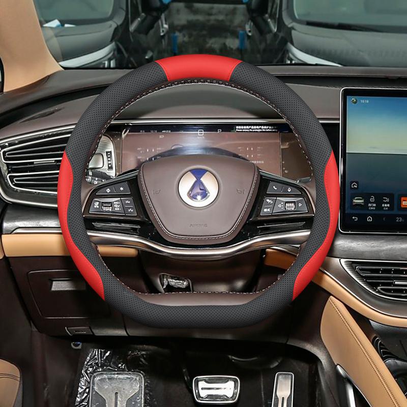 Denza D9 Steering Wheel Cover: Non-Slip, Odorless, No Hand Sewing Needed, For Men and Women, Interior Upgrade.