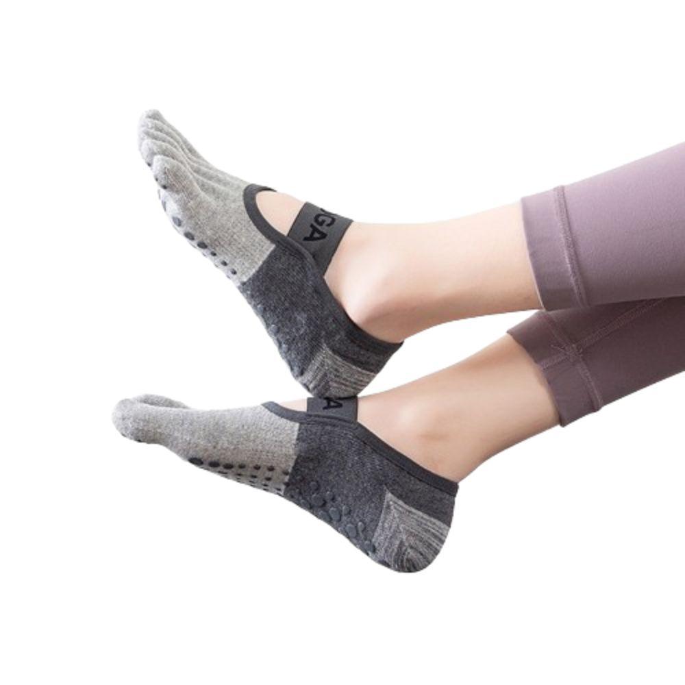 with Elastic Band Five Finger Socks Low-ankle Five Toes Sports Socks Ladies Yoga Socks  Women
