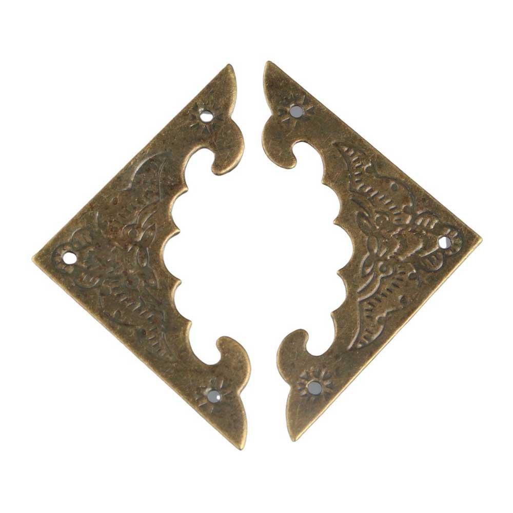 Carved Jewelry Box Wooden Box Protect Cover Corner Foot Corner Brackets Corner Protector