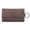 Key Case Brand EDGE Key Case Dark Brown Men's [pa-58003]
