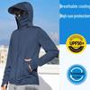 Men's Summer Lightweight Ice Silk Sun Protection Jacket - Breathable, Anti-UV, Perfect for Fishing