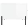 Coffee Tables 2 pcs. High Gloss White 50 x 50 x 40 cm Engineered Wood