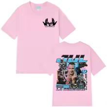 Rapper Jul Fashion Print T Shirt Men Women Hip Hop Vintage T-shirt Summer Cotton Short Sleeve Loose Casual Gothic Punk T-shirt 5