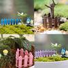 Wood Fence Palisade Miniature Fairy Garden Home Houses Decoration Mini Craft Micro Landscaping Decor Diy Accessories