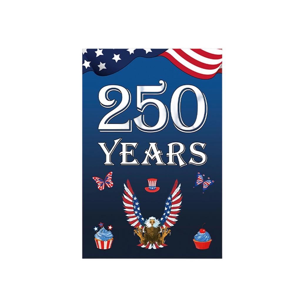 U.S. 250th Anniversary Garden Flag Decor