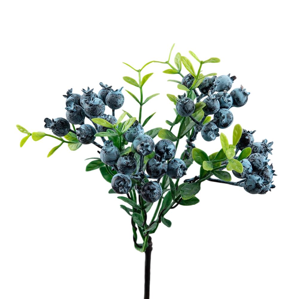 1 Pc Artificial Pomegranate Long Branch Vibrant Artificial Berry Flowers Weddings, Parties Home Decor