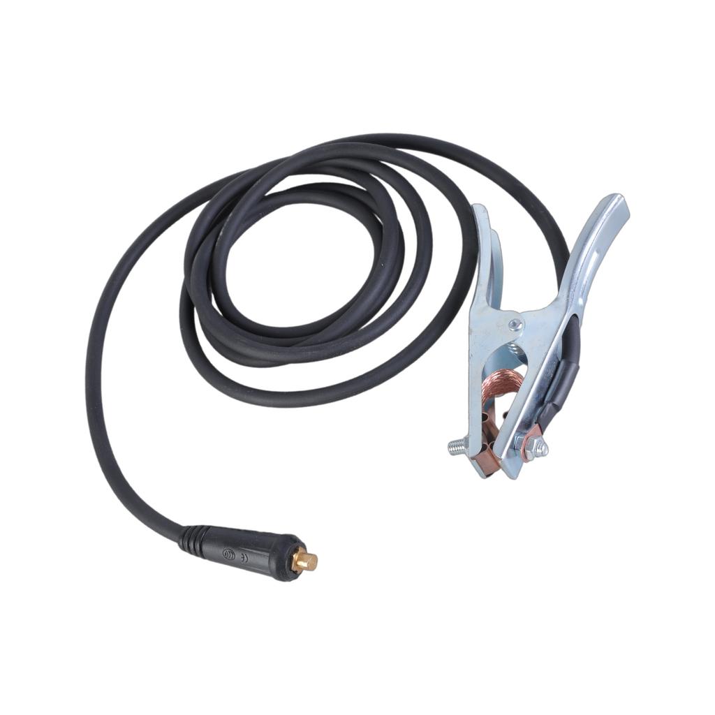 Welding Electrode Holder Lead ARC Welding Ground Clamp with 10ft Cable Welding Electrode Holder for Welder Machine