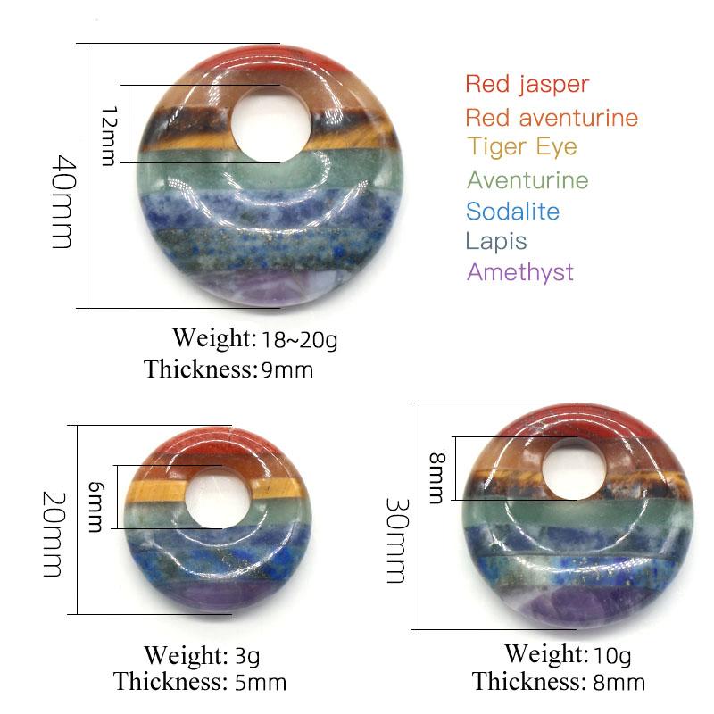 1 шт. натуральный камень 7 чакра аура целебный драгоценный камень для домашнего декора своими руками, подвесные ювелирные аксессуары поставки праздничные подарки