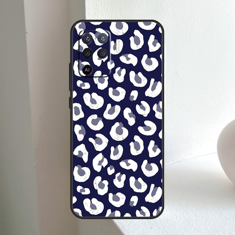 Роскошный леопардовый чехол для OPPO A80 A60 A40 A5 A6 Pro A15 A17 A57 A16 A76 A96 A18 A38 A58 A78 A98 A54 A74 A94