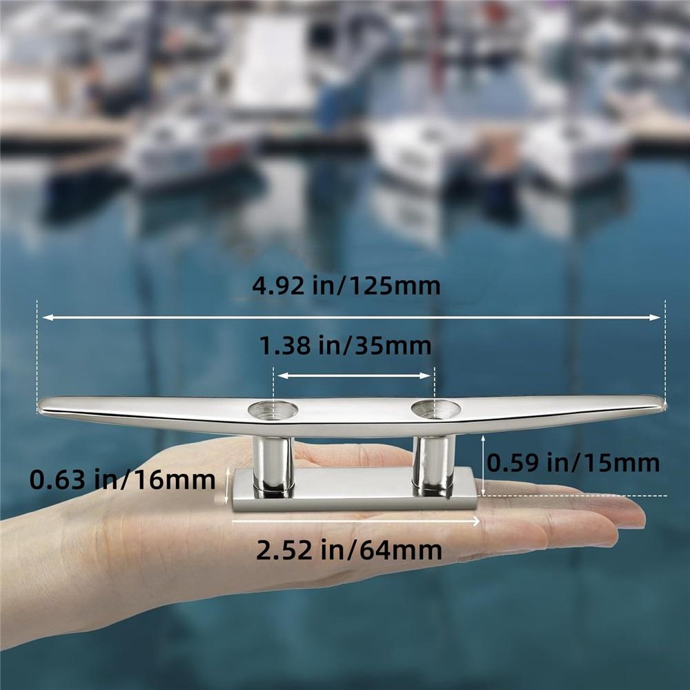 Утки для лодок с плоским верхом, утки для лодок из нержавеющей стали 316, утки с канатом, утки для лодок с винтами для морского или навигационного декора и декоративные утки для лодок