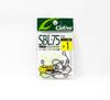 Owner SBL-75M Plugging Single Hook for Lure Barbless Size 1 (5678)