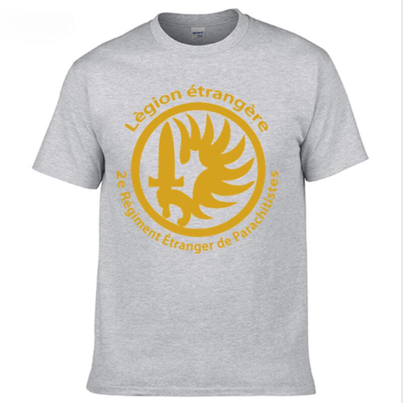 Streetwear New French Foreign Legion Special Forces War Army T-shirt Men Cotton Short Sleeve T Shirt Tees Tops Homme Camisetas