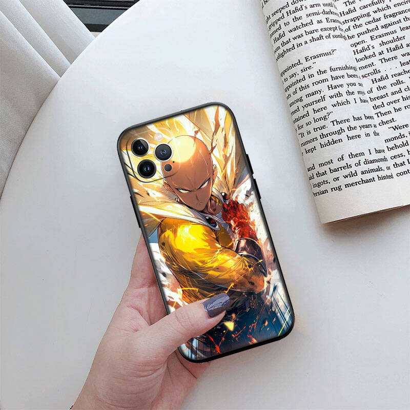 Чехол для телефона MH126 One Punch Man для Redmi Note 12 12S 12C 13 13C 13R 14 14S 14R 14C Pro Max Plus A3 A3X A4 A5 11A 13X