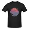 The Mountains Are Calling Japanese Fresh Tshirt Commuting Versatile Embroidery Short Sleeve