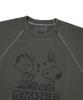 THISISNEVERTHAT Футболка с длинным рукавом Tnt Peanuts Выцветшая Угольный
