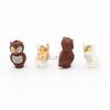 MOC Animal Figure Brick Building Blocks Pet Zoo Dog Penguin Cat Clown Fish Bird Bear Bat Squirrel Owl DIY Model Toys Girls Kids