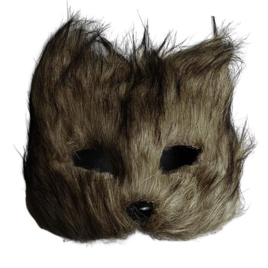 Подушка для лица лисы на Хэллоуин, косплей, хвост, аксессуары, меховые перчатки лисы, костюм для выступлений животных для маскарада, карнавала