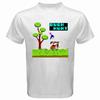 DUCK HUNT Белая футболка унисекс в стиле ретро с видеоигрой