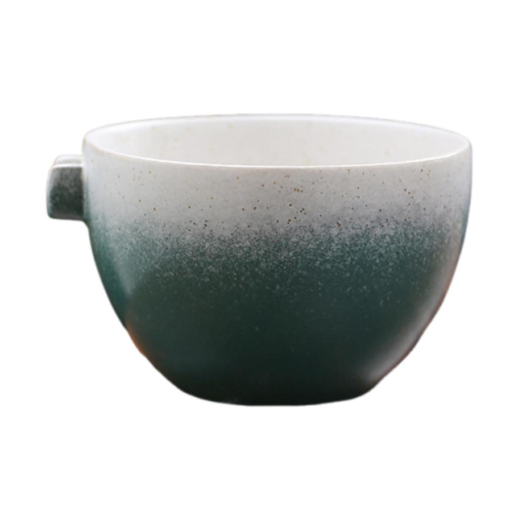 Ceramic Matcha Tea Bowl Handmade 350ml for Tea Lovers Family Whisking Matcha