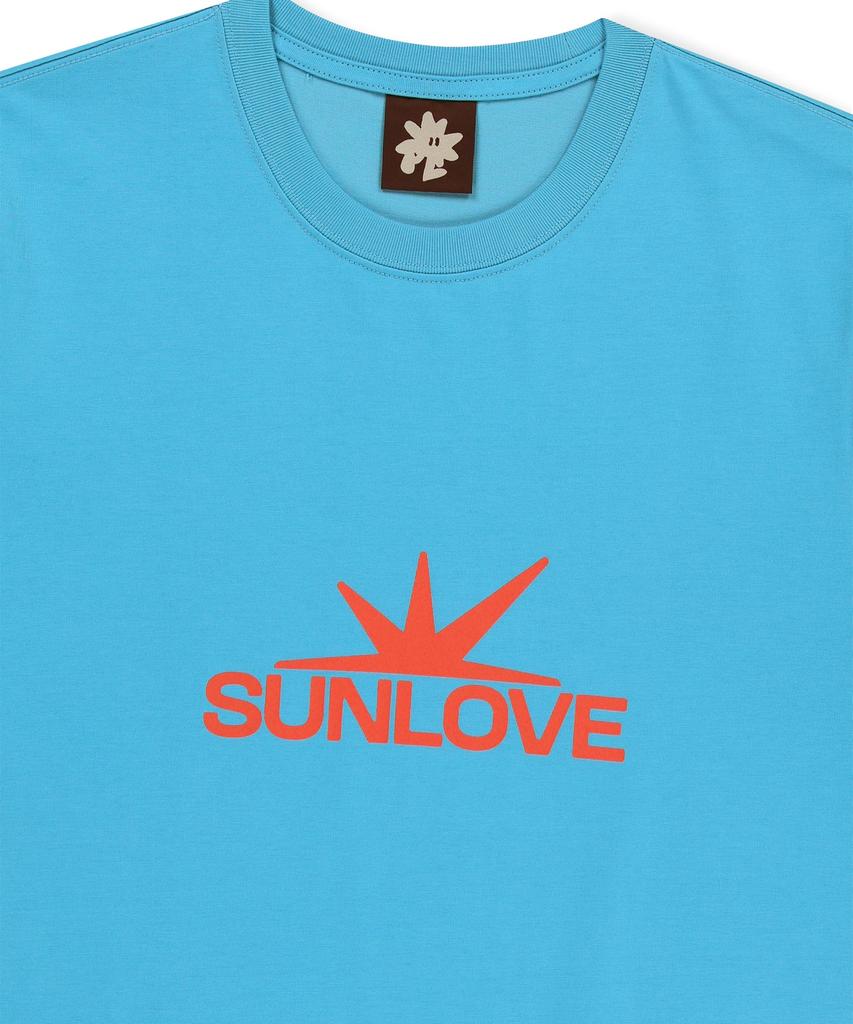 Футболка с логотипом Sun Love Daybreak Синяя