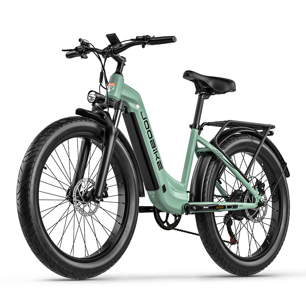 JOOBIKE J001 Электровелосипед 1000 Вт Мотор Городской Электровелосипед 48В 17.5Ач Аккумулятор 26″ Широкая Покрышка Гидравлический Тормоз С Поворотниками Взрослый Электровелосипед