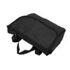 Walker Bag 600D Encrypted Polyester Fabric 3 Large Pockets Light Weight Scooter Wheelchair Storage BagBlack